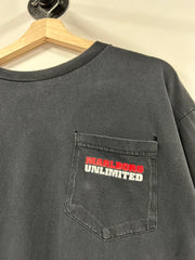 Vintage 90's Marlboro Lizard Black Tee