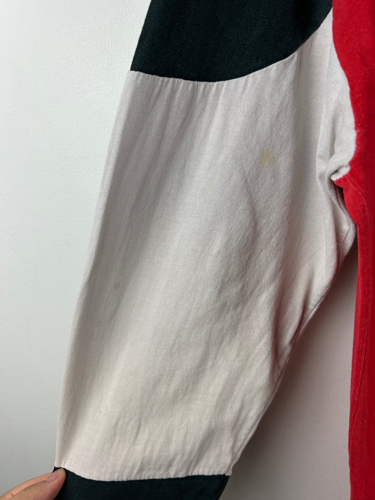 Vintage 90s MLB Salem Cincinnati Reds Red & White Long Sleeve