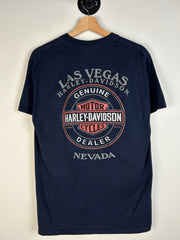 Vintage Harley Davidson Nevada Navy Tee