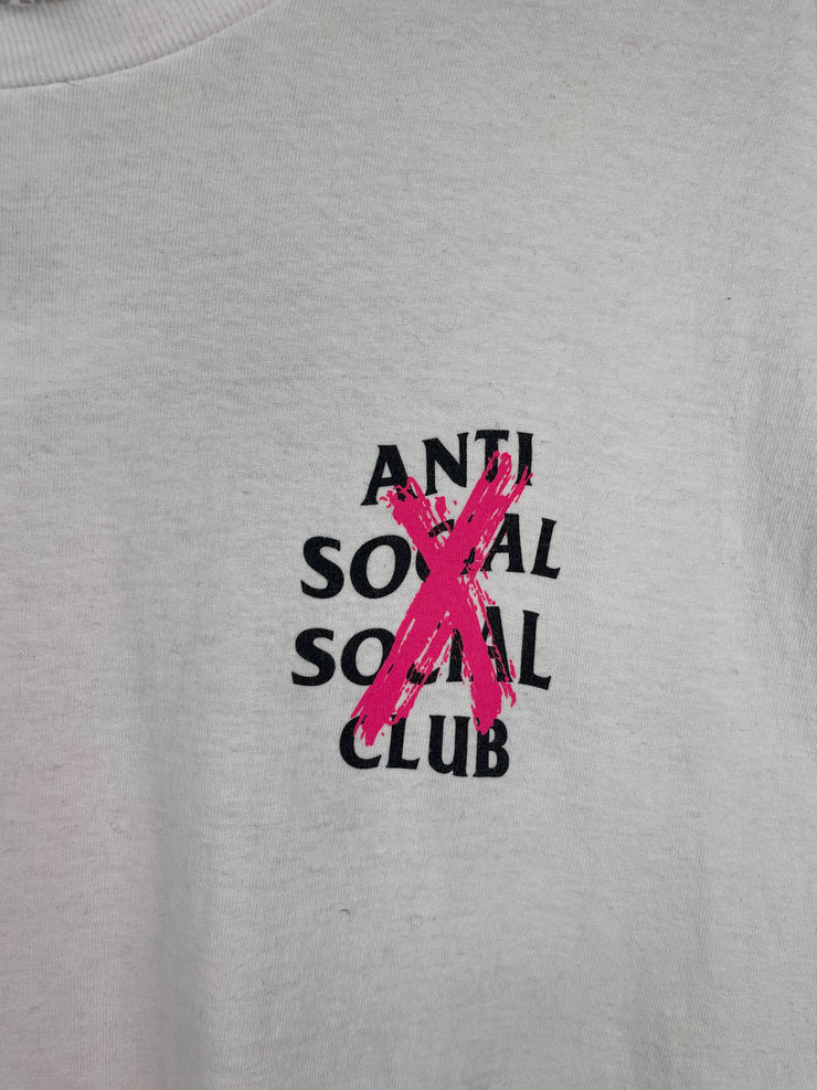 Anti Social Social Club Cancelled White Tee