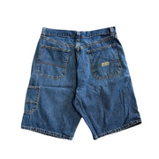 Vintage Wrangler Dark Wash Blue Denim Shorts