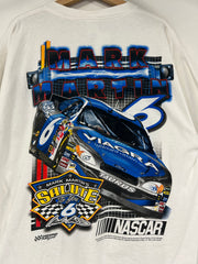 Vintage Nascar Mark Martin Viagra White Tee