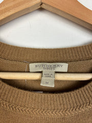 Burberry Brown Cashmere Knit Sweater