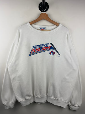 Vintage 2000 MLB Toronto Blue Jays White Crewneck