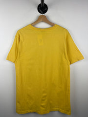 Vintage 90s Coogi Australia Spellout Yellow Tee