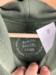 Anti Social Social Club Undefeated Club Olive Hoodie