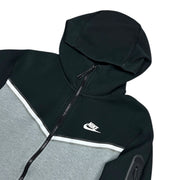 Nike Tech Fleece Black & Grey Zip Up Hoodie & Sweatpants Set