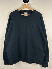 Vintage Nike Mini Swoosh Black Crewneck