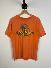 Vintage Y2K JNCO Dragon Orange Tee