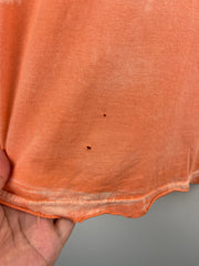 Vintage Y2K Affliction Fleur Orange Tee
