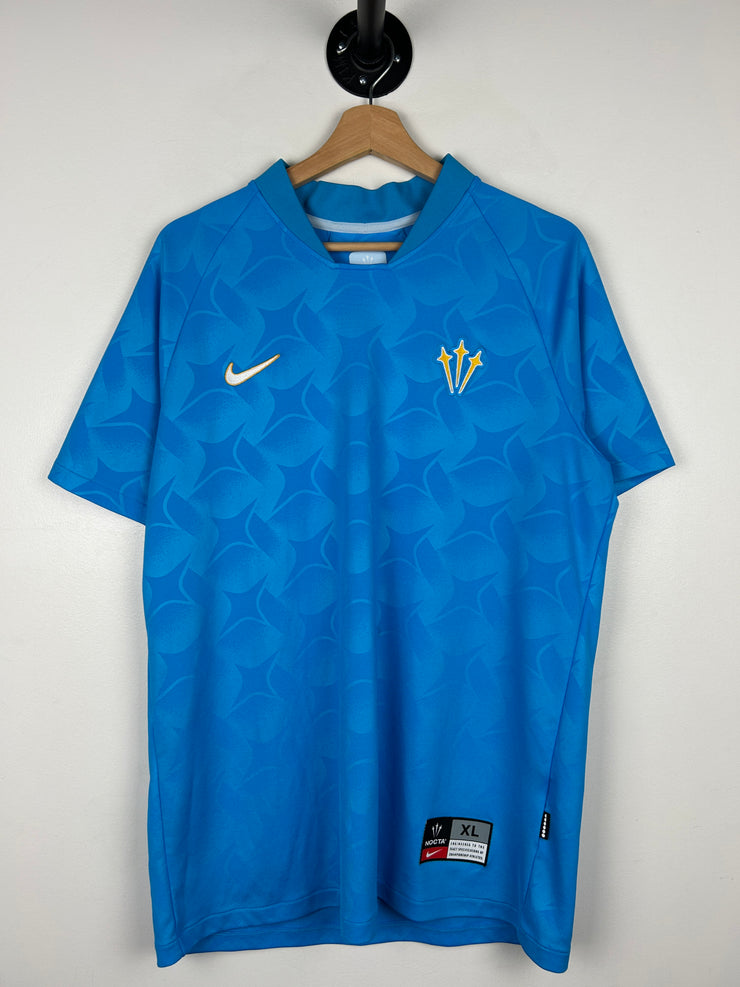 Nike Nocta Distant Regards Blue Football Jersey