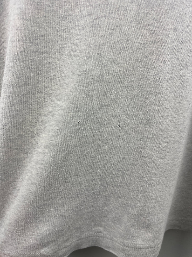 Vintage 90s Carhartt Spellout Embroidered Grey Turtle Neck Long Sleeve