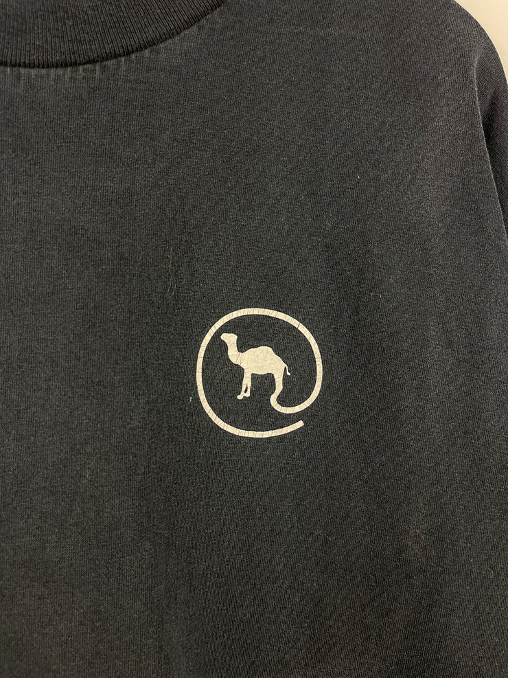 Vintage 90s Camel Smokes Where Its At Black Tee