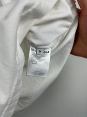 Balenciaga Bio Leaf White Tee