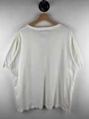 Vintage 90s Eddie Bauer Blank White Pocket Tee