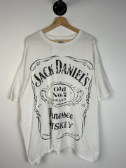 Vintage Y2K Jack Daniels White Tee