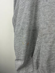 Vintage NFL Majestic Las Vegas Raiders Embroidered Grey Hoodie