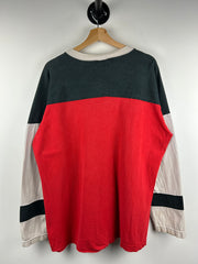 Vintage 90s MLB Salem Cincinnati Reds Red & White Long Sleeve
