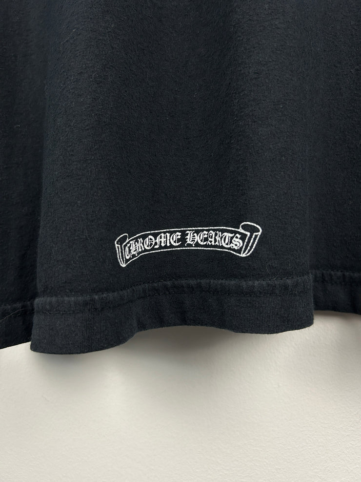 Chrome Hearts Script F*ck You Black Long Sleeve