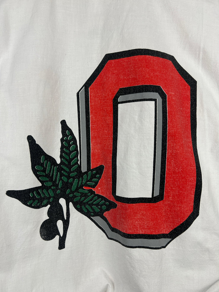 Vintage 80s Ohio State University Thin White Crewneck