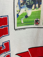 Vintage 1994 New York Giants Upper Deck Cards White Tee