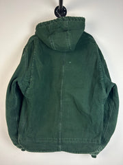 Vintage Carhartt Spruce Green Hooded J141SPC Jacket