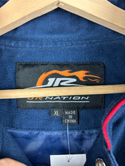 Vintage Nascar Jeff Hamilton Jr Nation National Guard Navy Racing Jacket