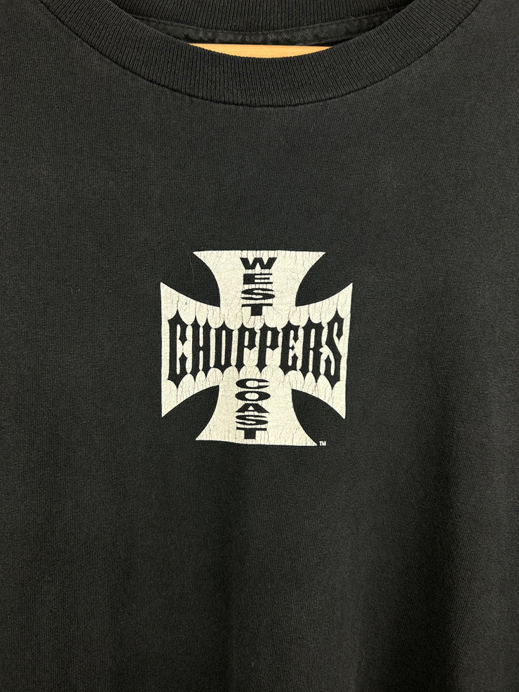 Vintage West Coast Choppers Long Beach Black Long Sleeve
