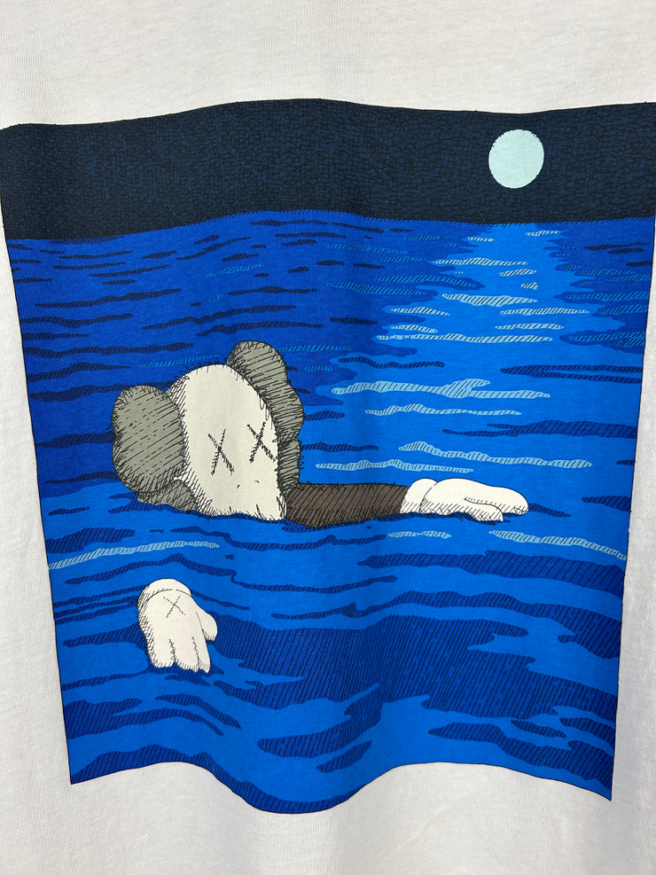 Kaws Swimming Grey Tee