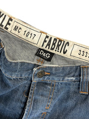 Vintage Dolce & Gabbana Baggy Blue Denim Jeans
