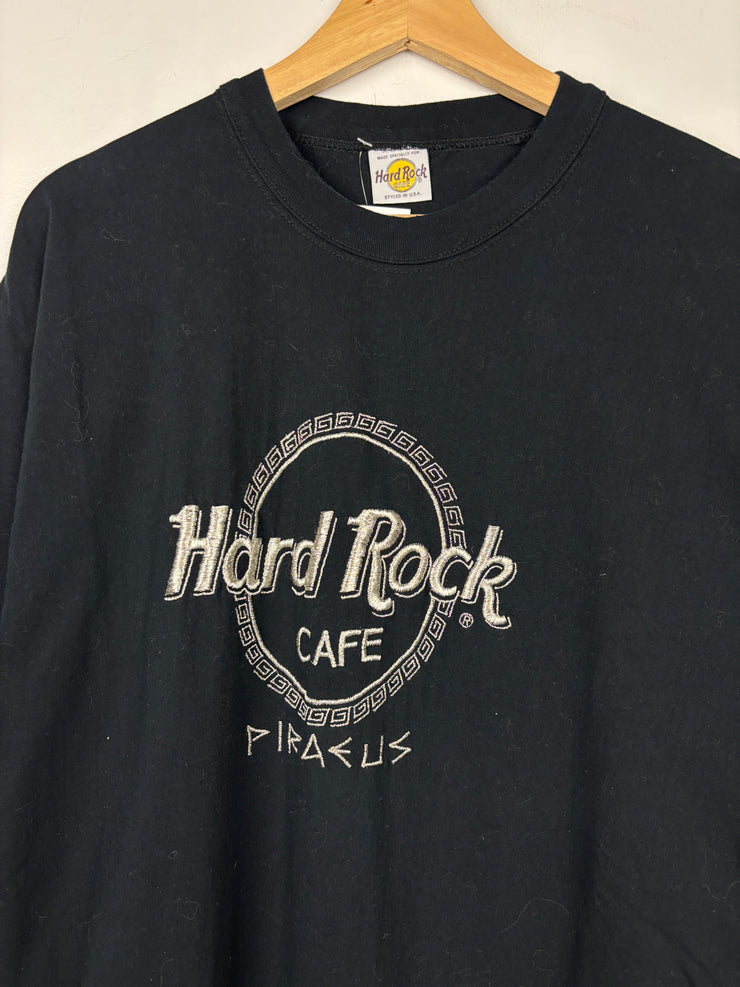 Vintage 90s Hard Rock Café Piraeus Black Tee