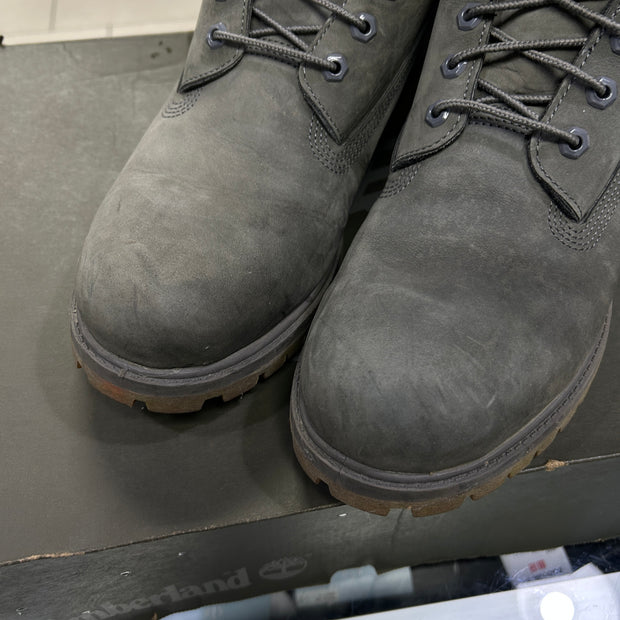 Timberland 6" Dark Grey Nubuck Boots