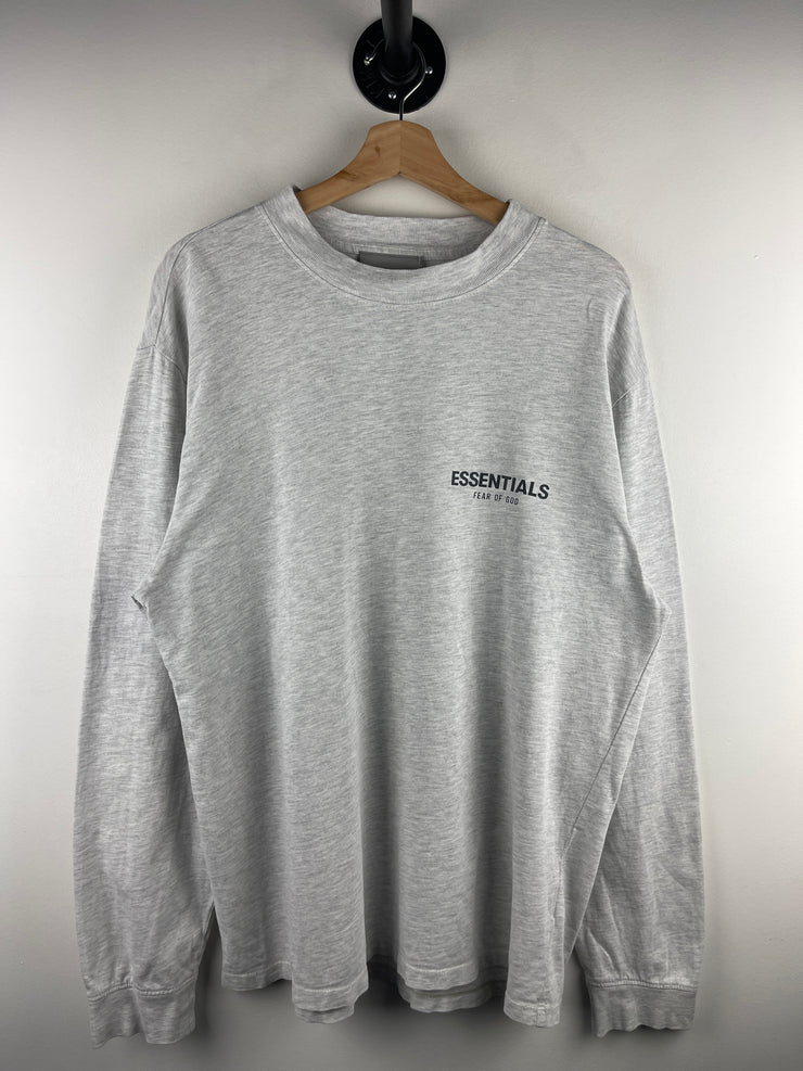 Fear Of God Essentials Light Oatmeal Long Sleeve