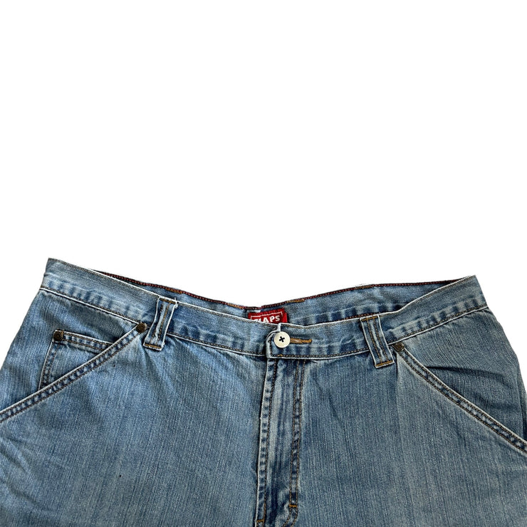 Vintage Chaps Baggy Blue Denim Shorts