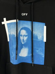 Off White Mona Lisa Arrows Black Hoodie