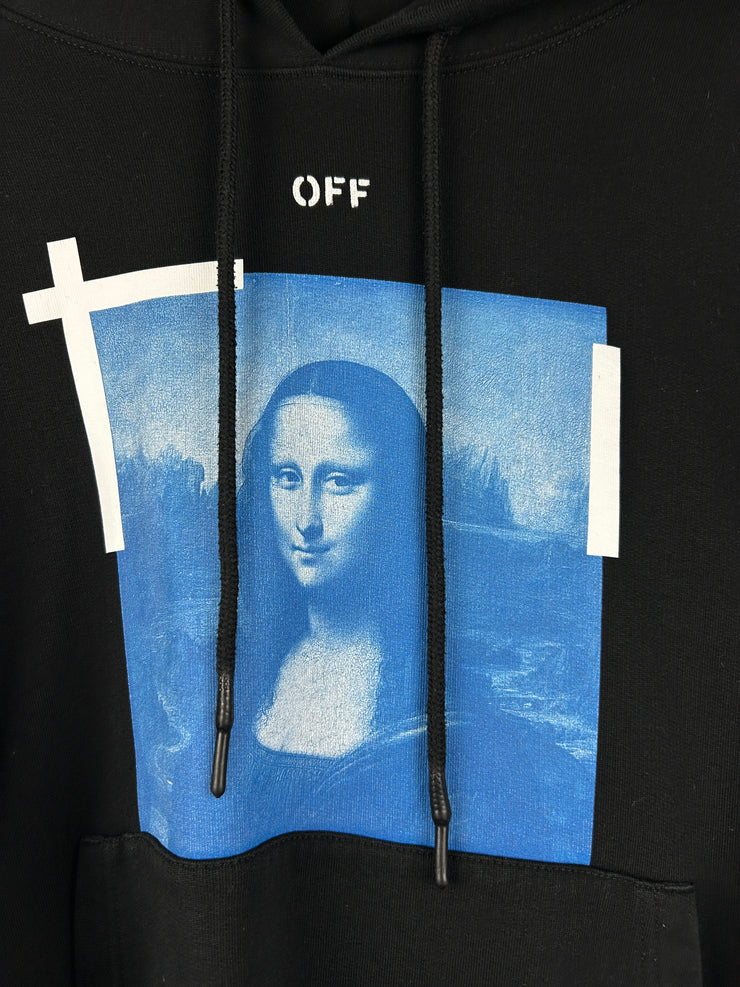 Off White Mona Lisa Arrows Black Hoodie