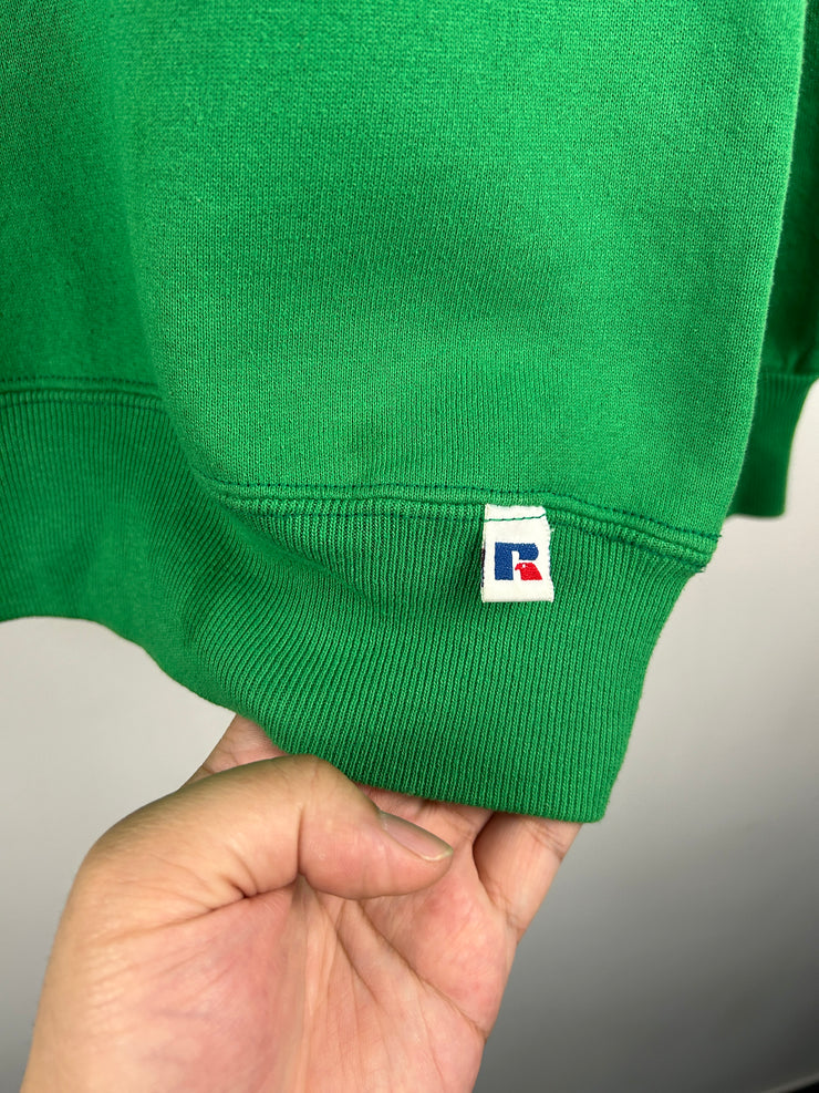 Vintage 90s NFL Russell Athletic Philadelphia Eagles Pro Line Kelly Green Crewneck