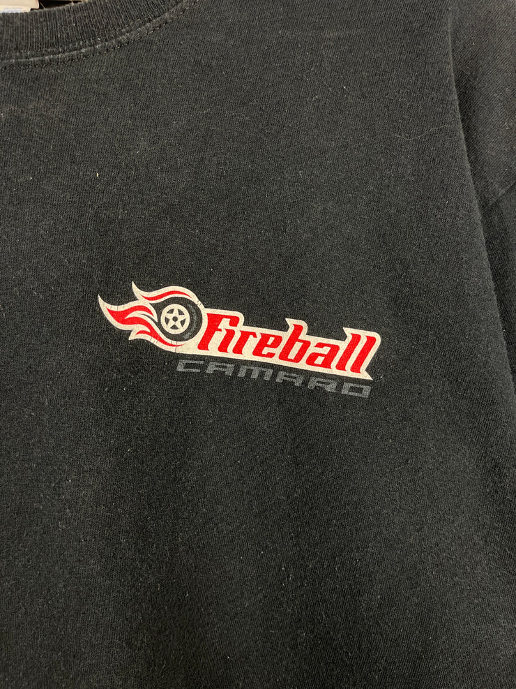 Vintage Chevrolet Camaro Fireball Black Tee