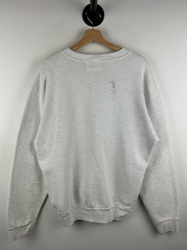 Vintage 90s Legends Golf Wear Heather Grey Crewneck