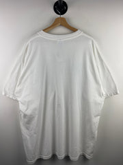 Vintage 90s Budweiser Beer Clydesdales Horses White Tee