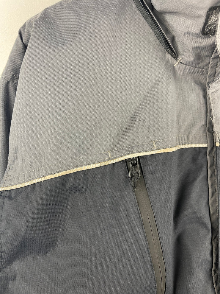 Vintage Harley Davidson Black & Grey Windbreaker