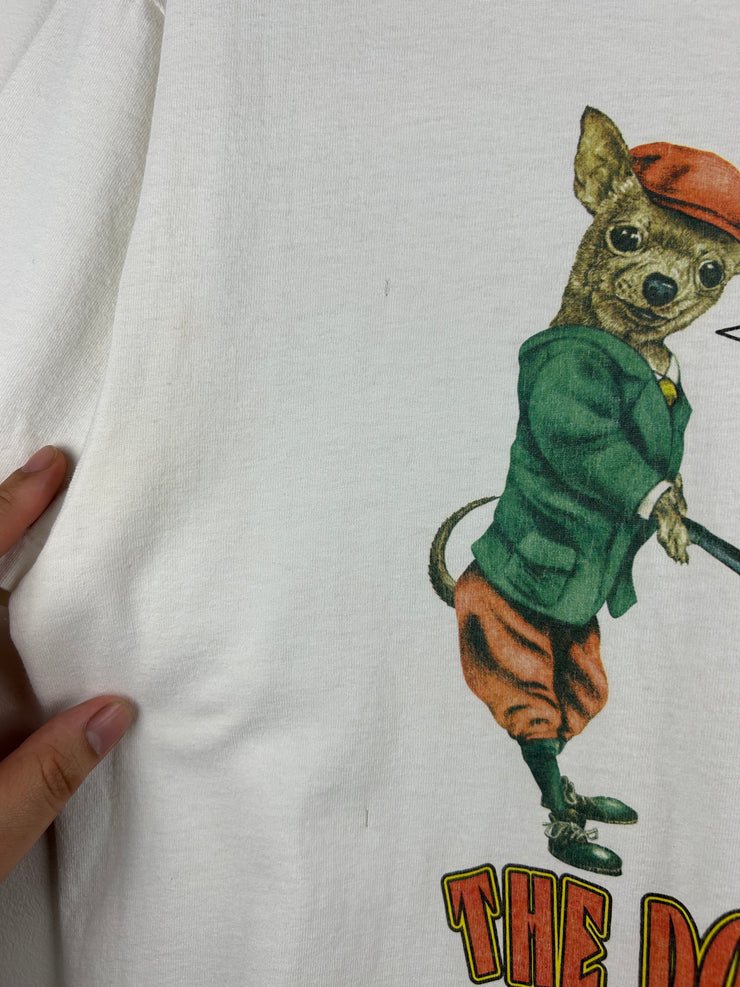 Vintage 90s Golf Big Chihuahua White Tee