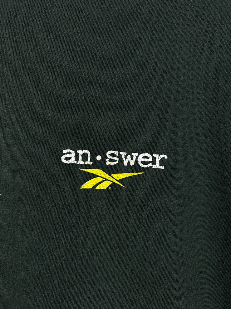 Vintage NBA Reebok Allen Iverson Answer Black Tee