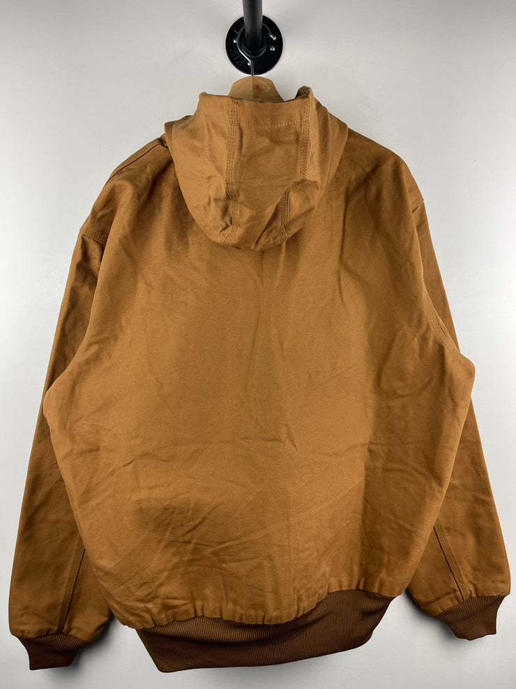 Carhartt Active Beige Hooded Work Jacket