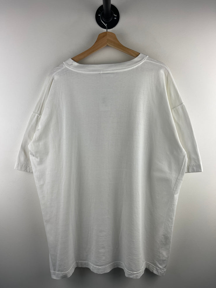 Vintage 90 Guess Logo White Tee