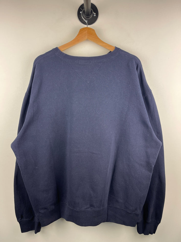 Vintage Tommy Hilfiger Embroidered Navy Crewneck