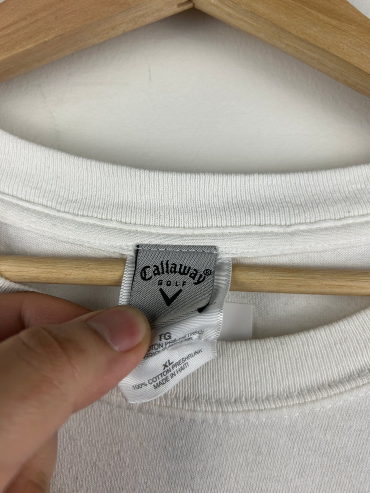 Vintage Callaway Golf White Tee