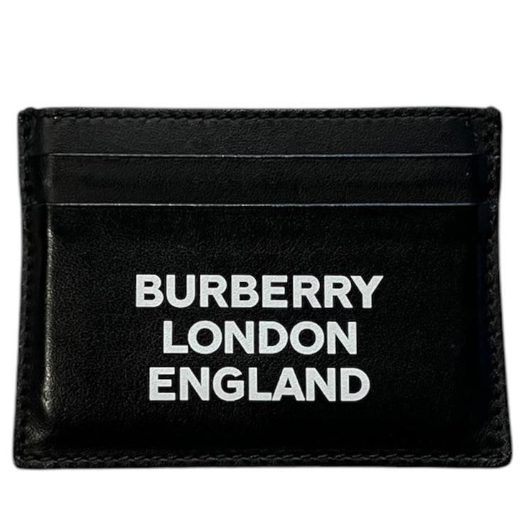 Burberry London England Black Card Holder