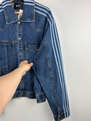 Adidas X Ivy Park Dark Blue Denim Jacket