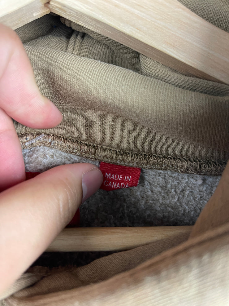 Supreme SS23 Overdyed S Logo Natural Hoodie